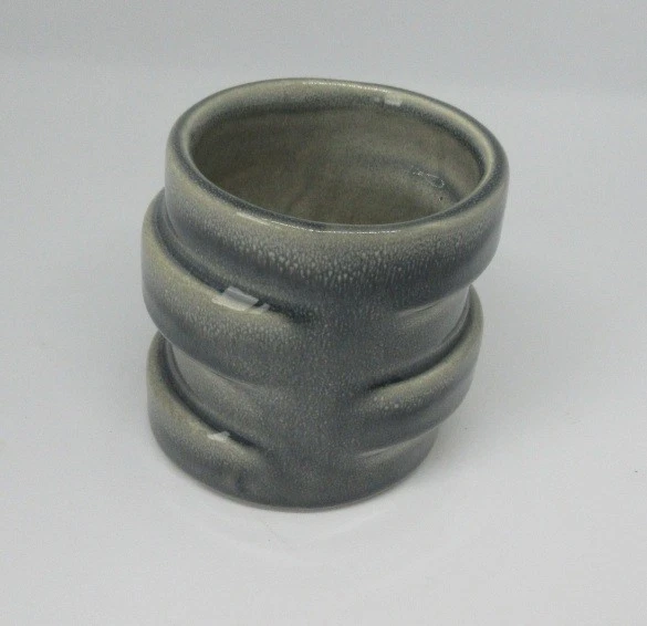 Blumentopf - blau-grau - für 6 cm Töpfe - Übertopf Blumentöpfe Pflanzkübel Topf - Bild 2 von 3