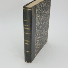 Antique Stamp Collecting book of weekly April-Sept 1922 British hardcover