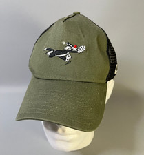 New Era Looney Tunes Sylvester The Cat Trucker Cap Olive Green Black Snapback