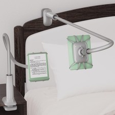 Gooseneck Kindle Holder for Reading in Bed - [Case-Friendly] Phone Holder for...
