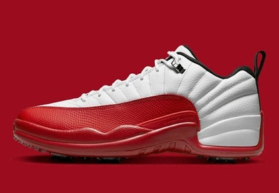 Nike Air Jordan 12 XII Retro Low Golf Cherry White Red DH4120-161