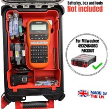 Milwaukee Packout Inserts for BROTHER Labeller E110 Ptouch  Insert Tray