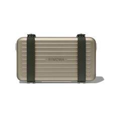RIMOWA Personal Aluminum Cross-Body Bag, Titanium