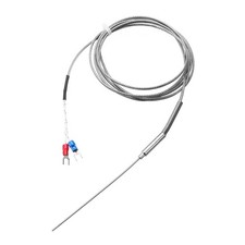 K Type Thermocouple Temperature Sensor Probe 1.5x100mm 6.6Feet Wire 0 to 1000 C