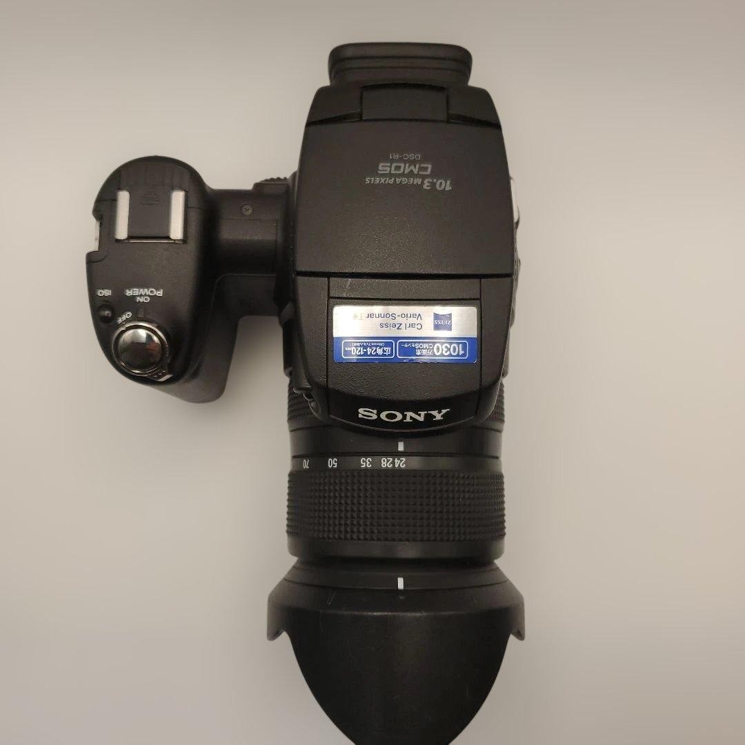 Sony Cyber-shot DSC-R1 10.3MP Digital Camera - Black for sale