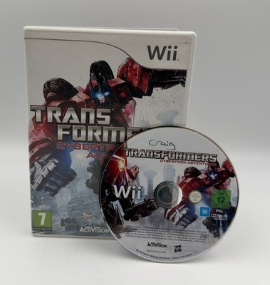 TRANSFORMERS CYBERTRON ADVENTURES NINTENDO WII SPIEL MIT ANLEITUNG