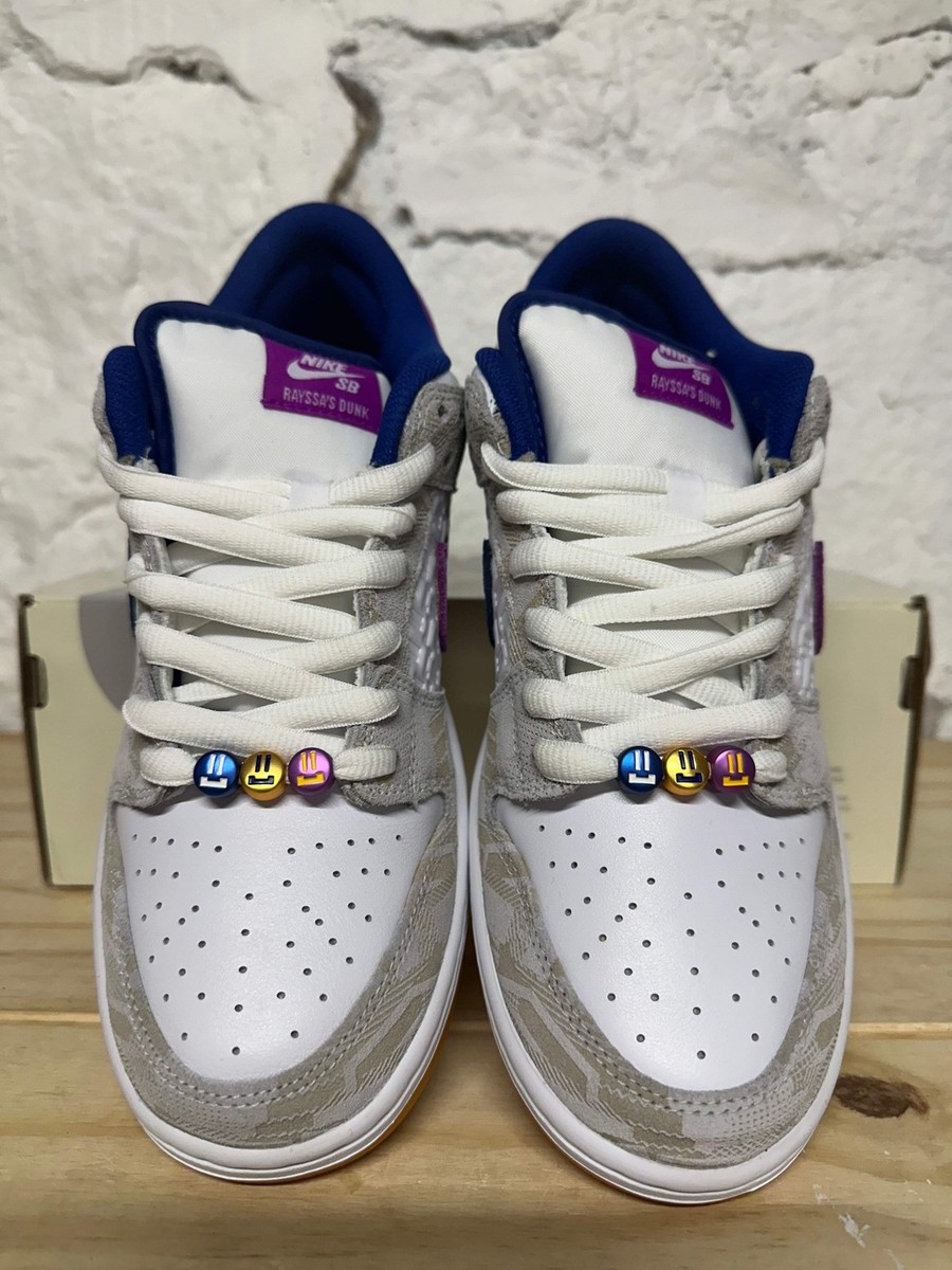 Size 9 - Rayssa Leal x Nike Dunk SB Low White for sale online | eBay