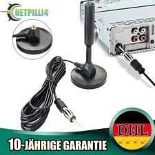 Autoradio Antenne AM FM Scheibenantenne Universal Magnetische Basis Antenne
