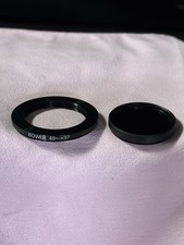 Bundle: Bower Black 37mm to 49mm Step-Up Ring And 37mm Black Filter