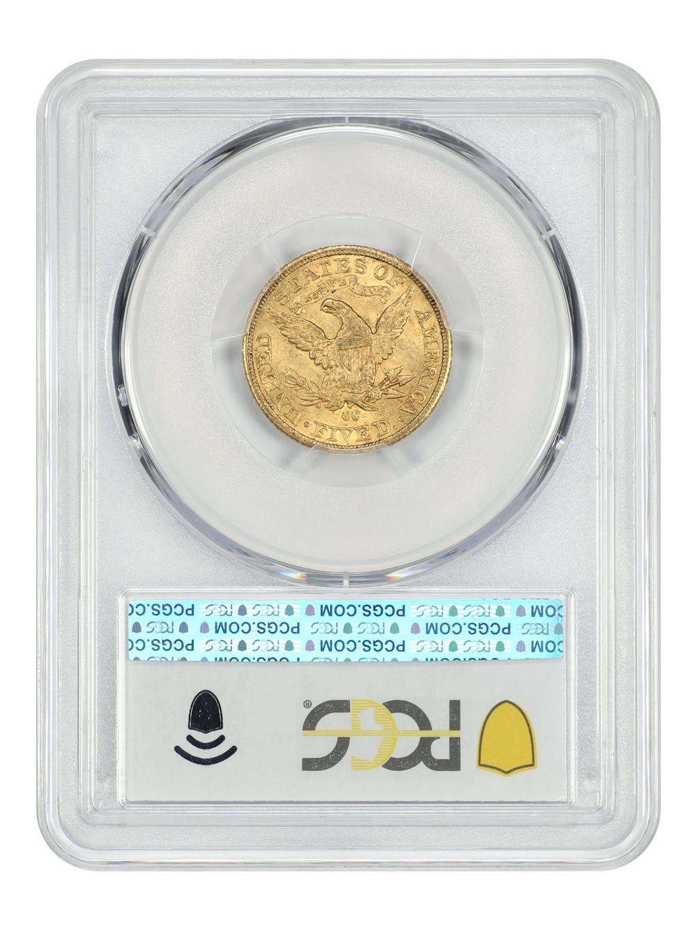 1890-CC $5 PCGS/CAC MS63 - Liberty Head $5