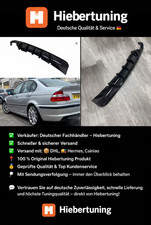 BMW E46 Heckdiffusor M Performance Style Hochglanz Schwarz