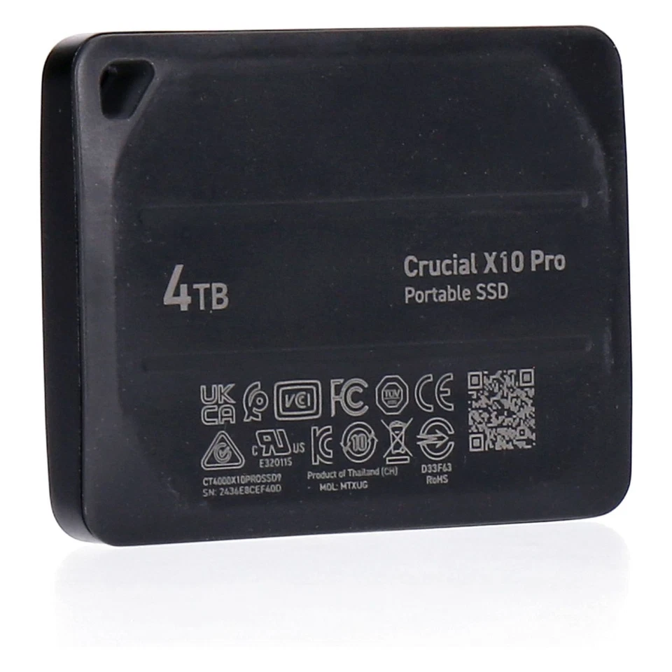 Crucial X10 Pro ext. Portable SSD 4TB - Bild 4 von 4