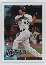 2010 Topps Wal-Mart Platinum Giancarlo Stanton (Mike on Card) #RC6 0h1