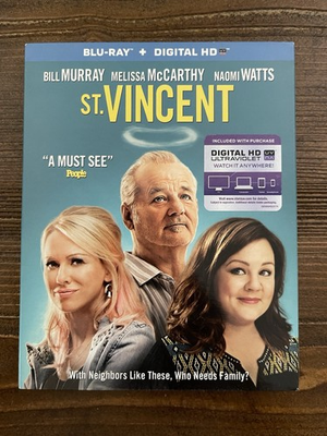 #ad #ad St. Vincent Blu ray 2014 Starring Bill Murray and Melissa McCarthy Preowned $8.00