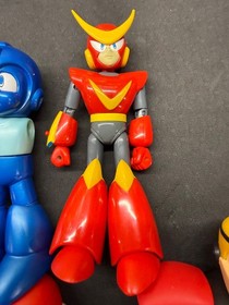 Megaman 2005 Figure Lot Of  8 NES Nintendo capcom vintage