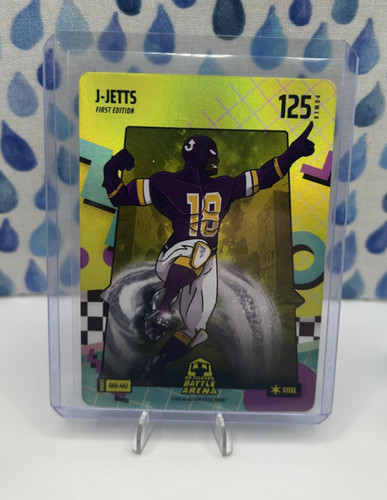 2025 Bo Jackson Battle Arena J-Jetts Justin Jefferson 80s Rad Steel #RAD-462