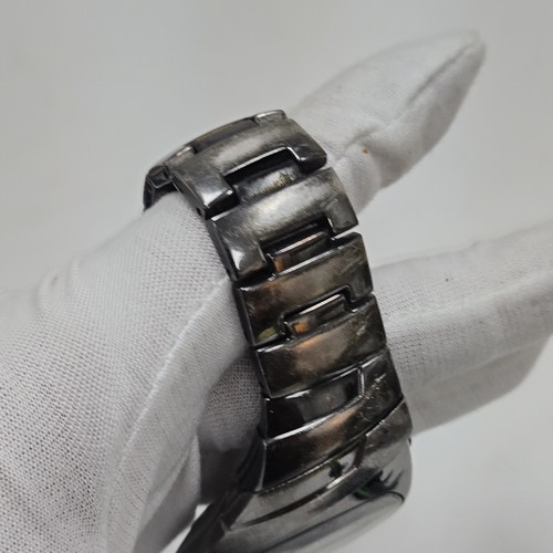 Unique Rare Design Seiko 7T62-0GH0 Chronograph Alarm Mens Watch AS-IS - Picture 8 of 12
