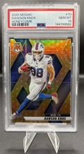 2025 Panini Mosaic Dawson Knox Honeycomb Prizm Case Hit  PSA 10