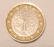 1 euro coin France 1999
