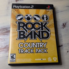 Rock Band: Country Track Pack (Sony PlayStation 2, 2009) Complete CIB Tested