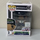 Russell Wilson Seattle Seahawks Funko Pop 57 Super Bowl XLVIII Champions NFL 100