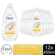 Dove Body Wash Moisturising Cream Caring/Pampering/Soothing 3x, 6x or 12x, 450ml