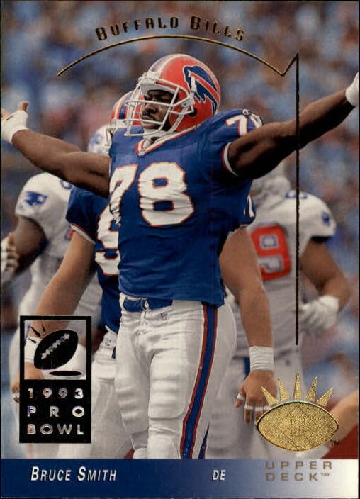 1993 SP #34 Bruce Smith - FB