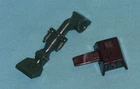 vintage G.I. GI JOE gijoe HAL PARTS LOT computer + leg FREE SHIP
