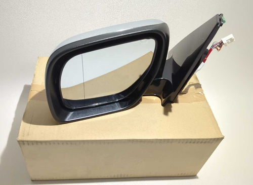 New OEM Mitsubishi Door Mirror 2008-2022 Montero Pajero Chrome LH 7632C699 power - 第 1/7 張圖片