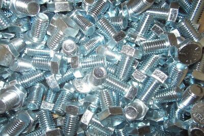 3/8-16 X 3/4 Hex Head Cap Screws Grade 5 Zinc Plated 1100 Pieces