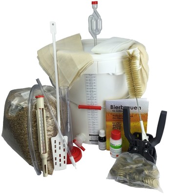 Nr.1 Bierbrauset Bier brauen Hobbybrauer Brauset Braupaket Bierkit Malz Hopfen