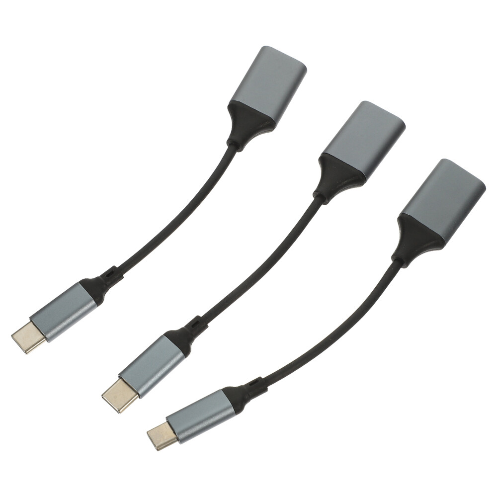 3-Pack USB 3.0 OTG Adapter Cable Female Converter