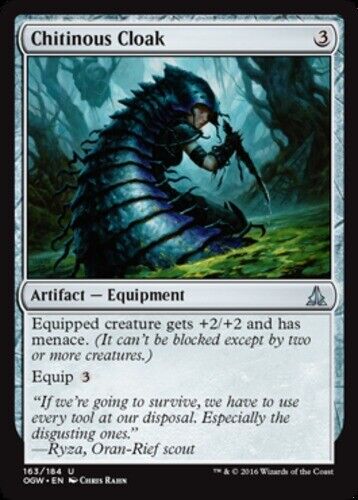 Chitinous Cloak X4 (Giuramento del Gatewatch (2016)) MTG (NM) *CCGHouse* Magic - Foto 1 di 1