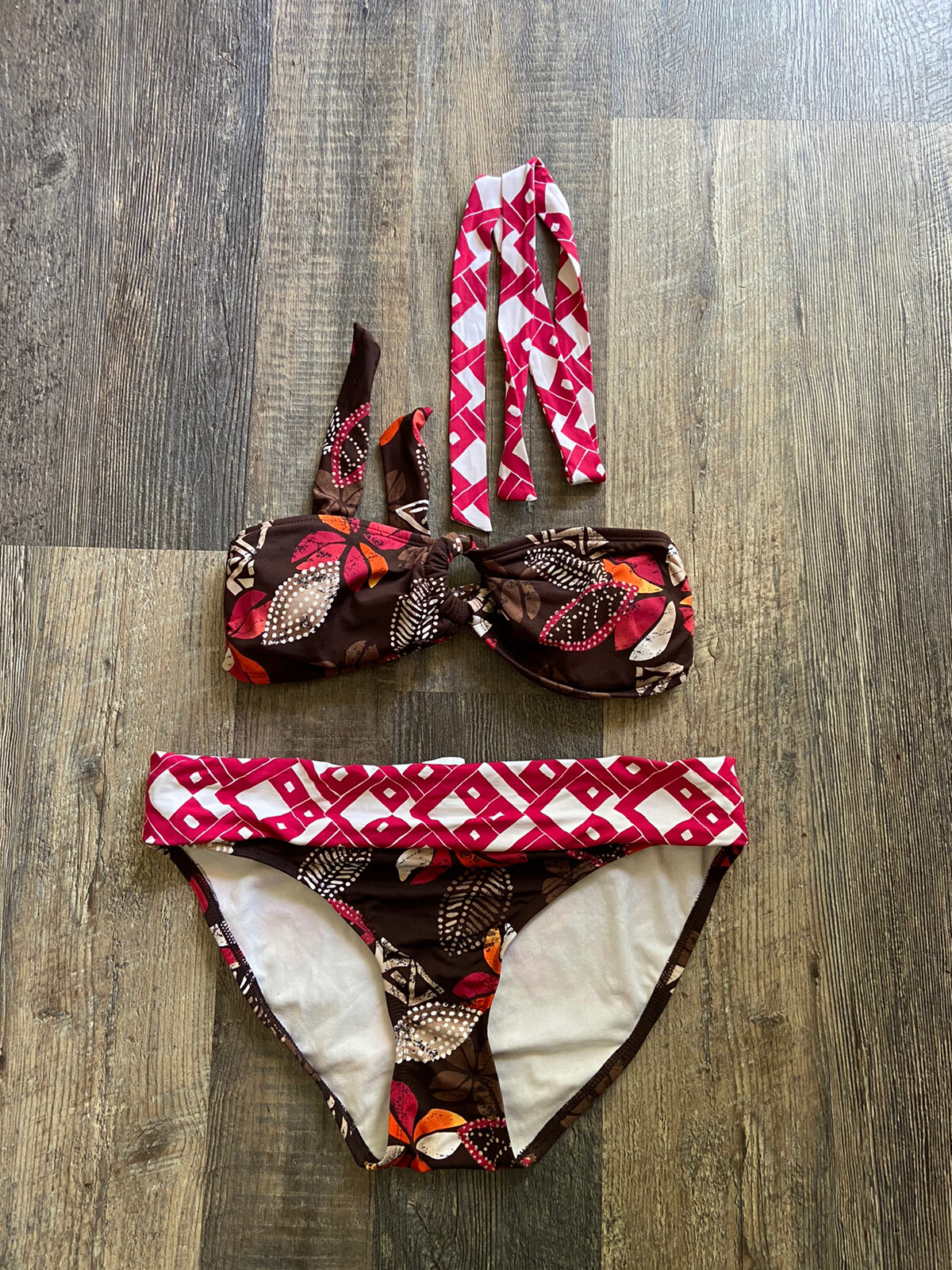 Jag Bikini Bathing Suit Swim Swimming Medium M Two P… Gem