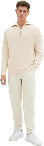 Jersey para hombre Tom Tailor media cremallera cuello alto 240060-01 - Imagen 8 de 21
