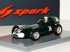 VANWALL VW2 #24 MIKE HAWTHORN FRENCH GP 1956 SPARK S7204 1:43