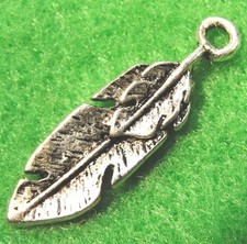 10Pcs. Tibetan Silver 3D LEAF Charms Pendants Earring Drops Jewelry Findings L39