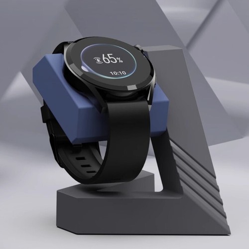 Watch Charging Base With Double Cable Slots And Ergonomic Design For Home Office