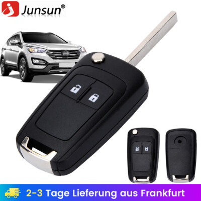 Für OPEL Corsa Combo Meriva Twintop Auto Klapp Schlüssel Gehäuse 2 Tasten Ersatz