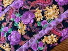 Handcrafted - Quilted Table Runner -2025 - Floral Bounty-Colorful Flower Display — photo 6