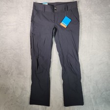 Columbia Pants Womens Small Gray Omni Shield Shade UPF 50 Hike Gorpcore Camp NWT