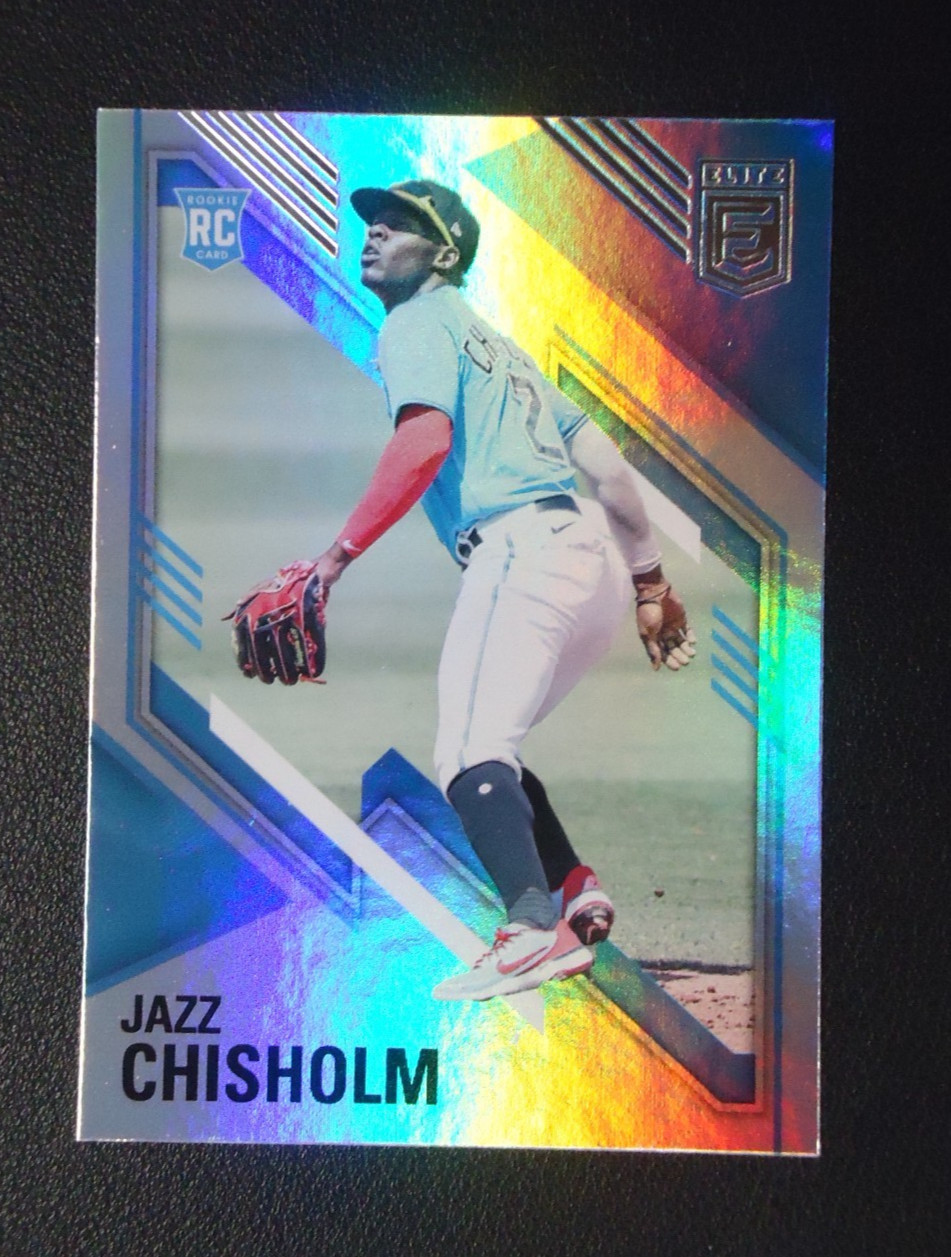 Jazz Chisholm 2021 PANINI CHRONICLES ELITE ROOKIE Card #19
