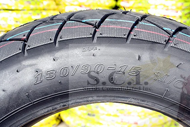 NEUMÁTICO TRASERO LIBERTY HONDA CMX250 REBEL XV250 VIRAGO + TUBO 130/90-15 + BANDA LLANTA Foto 4 de 4