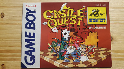 Castle Quest Anleitung - Booklet - Nintendo Gameboy Classic Anleitung - NOE #1