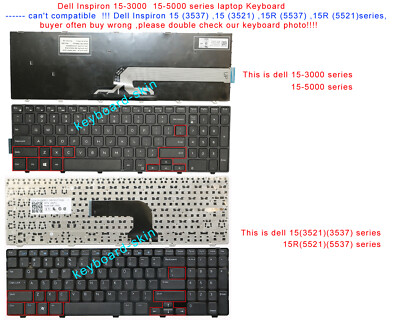 Keyboard Dell Inspiron 15 5547 5521 5542 5551 5552 5555 Vostro 3558 3559 Pt 7427255491835