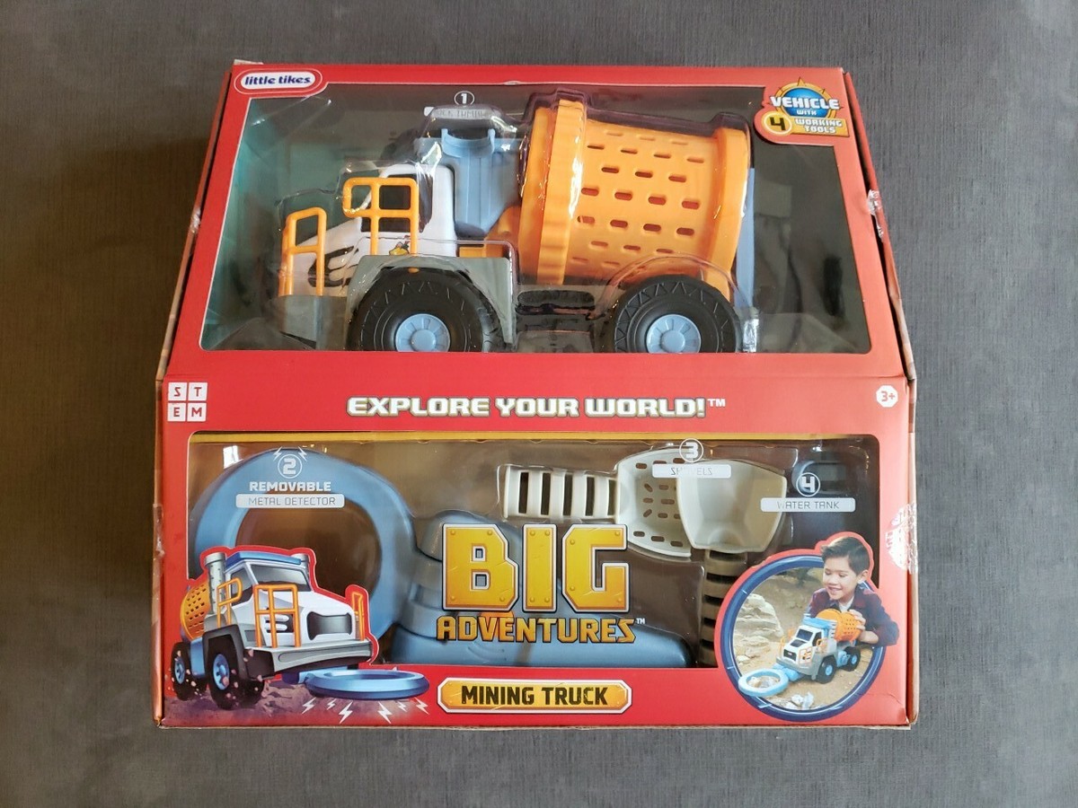 Little Tikes Big Adventures Mining Truck Brand New Sealed