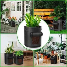 Heavy Duty Nonwoven Fabric Grow Bags with Handles Vegetable Plant Pots Container