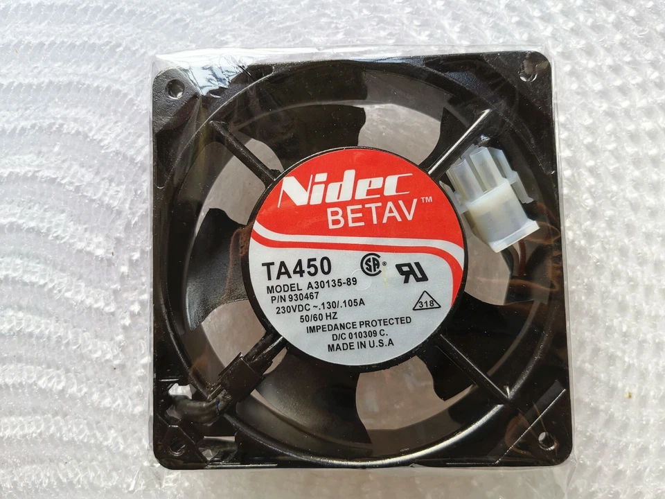 1PC NIDEC TA450 A30135-89 12038 12CM 230V 0.130A AC Cooling Fan 5-wire - Image 2 of 4