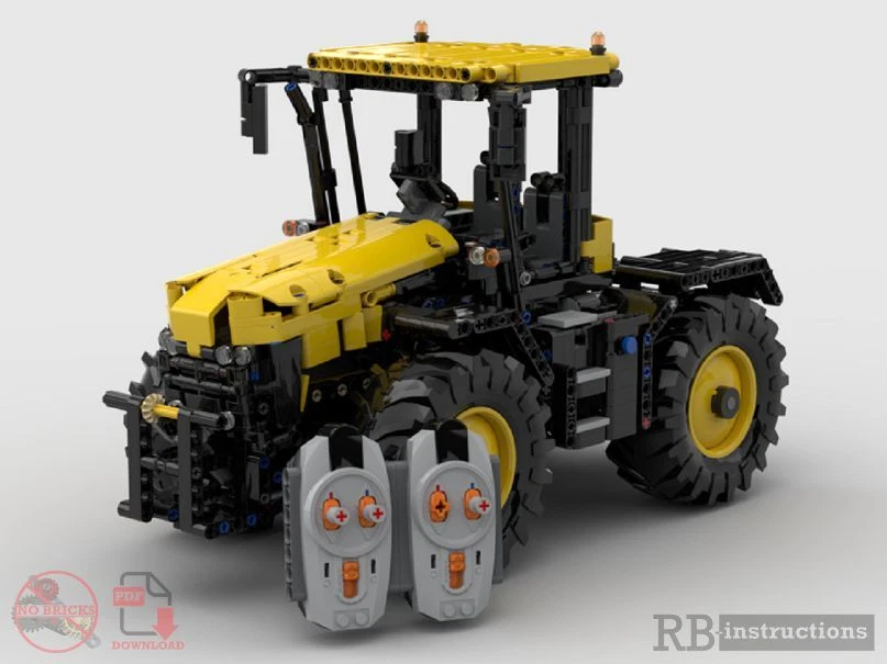 RBi PDF Instructions Tractor Fastrac 4000 Series DIY LEGO® Bricks MOC | eBay