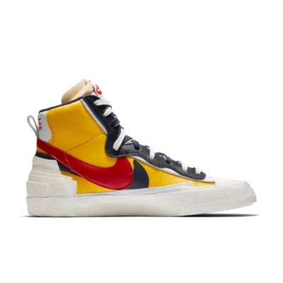 Sacai x Nike Blazer Mid Varsity Maize Red BV0072-700 Men's Size | eBay